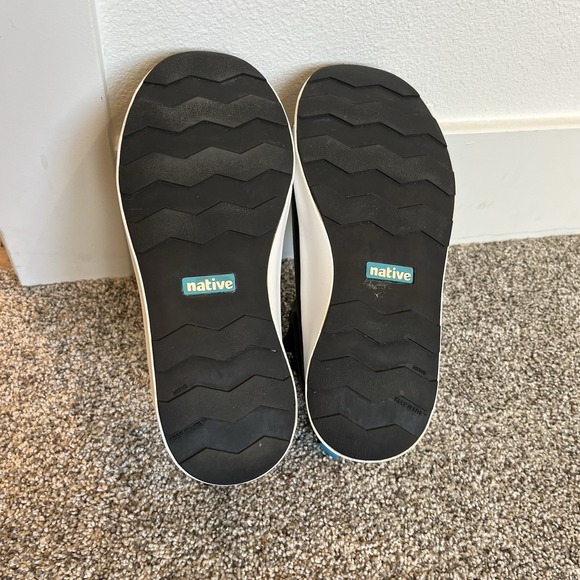 Adult Rubber Ankle Boots Native Shoes Sz M6 W8 Black Keep It Light - Picture 9 of 10